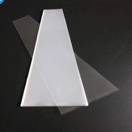 SquarezhenBo 100Pcs Clear Plastic Flower Bouquet Sleeves - Crisp Cellophane Gift Wrapping Bags for Valentine's Day and Weddings, Transparent Floral Packaging Supplies