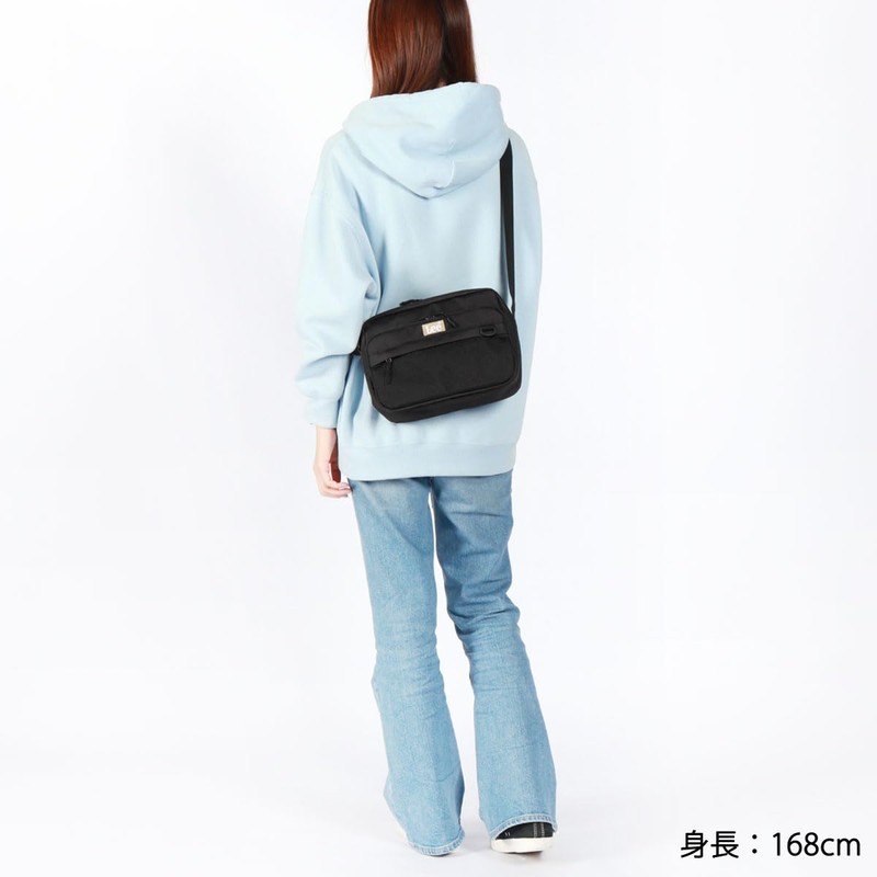 Lee 320-3724 Mini Shoulder Horizontal Box Logo, Trend, Lightweight, Multifunctional,