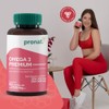 PRONAT | Omega 3 Premium Concentrado, Suplemento Alimenticio, 60 Cápsulas