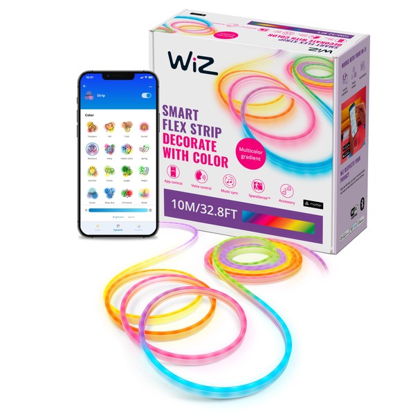 WiZ Connected WiZ Smart Flex StripC 32.8 ft, 16 Million
