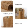 Alipis Woven Umbrella Stand for Entryway Freestanding Umbrella Holder Basket