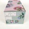 Gracie China Fantastic Pink Porcelain 3-Piece Sugar, Creamer And Tray