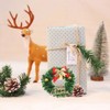 IMIKEYA Pack of 20 Christmas Wreaths Christmas Garland DIY Small