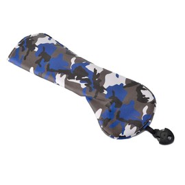 GOOACTION Camo Golf Driver Fairway Wood Hybrid Mallet Putter Head Cover Synthetic Leather Camouflage Print Blue Creative Headcover Protector for Golf Clubs