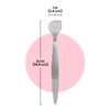 Lindo Beauty Buffer - Microdermabrasion Tool, Diamond Infused, Embedded Silicone