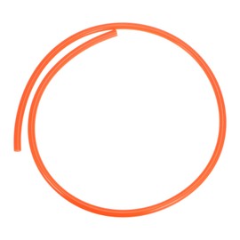 sourcing map Polyurethane Round Belts 10mm Dia 3.3ft(1 Meter) Length Smooth Surface PU Urethane Belt for Drive Transmission, Orange