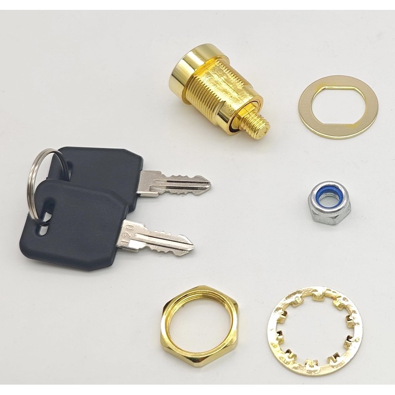 Armstrong Replacement Lock for Stack-On Safes, Brass Finish, Direct Replacement