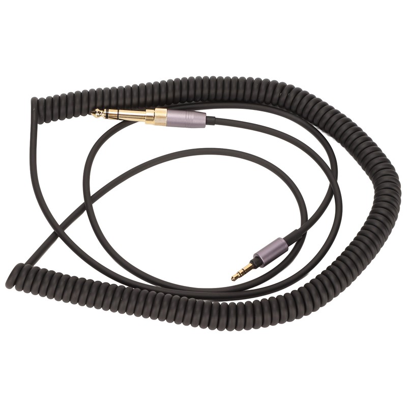 3.5mm Sound Spring Cable Retractable 9.8ft Plug and Play 3.5mm