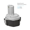 ExpertPower 2 Pack 14.4v 3000mAh NiMh Extended Battery for Makita