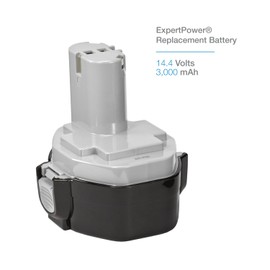 ExpertPower 2 Pack 14.4v 3000mAh NiMh Extended Battery for Makita 1433 1434 1435 1435F 192699-A 193158-3