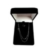 14k Real Solid Gold Box Style Chain Necklace, 0.45mm (18