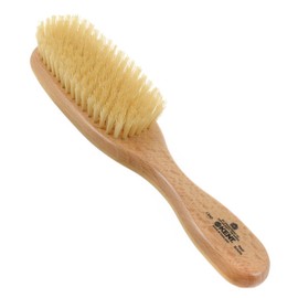 GB KENT LS9D Luxury Pig Hair Brush, Extra Soft Boa Bristle, Premium Brush, Scalp Massage, Static Suppression, Wooden, Smooth, Glossy, Made in England
