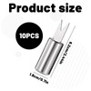 10 Pcs Stainless Steel Corn on The Cob Skewers &