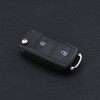 ECSiNG 2 Button Car Folding Key Fob Case Replacement Housing