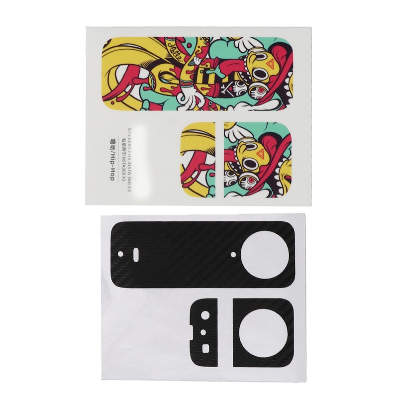 Cartoon Pattern PVC Stickers Panorama Camera PVC Sticker Protective Anti