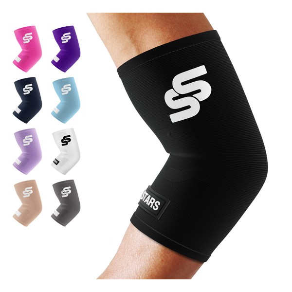 Sleeve Stars codera de tenis con almohadilla de compresión para