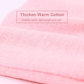 AQOKKA Newborn Baby Girl Hats with Bow Cotton Toddler Infant Beanie Cap Newborn Hospital Hats for Baby Girl Kid 0-6 Months