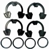 1" Water Softener Clips and Orings 7337589 and 7170262 (4