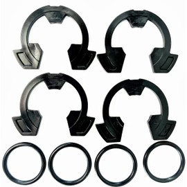 1" Water Softener Clips and Orings 7337589 and 7170262 (4 of Each)
