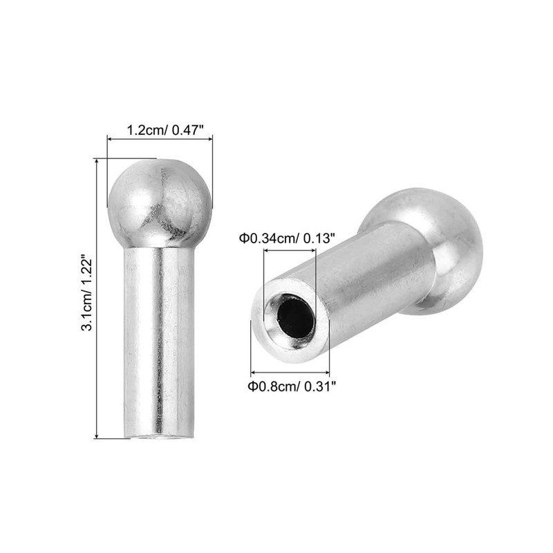 Laroal 6 Pieces Cable Ball Stopper Gym Machine Accessories for