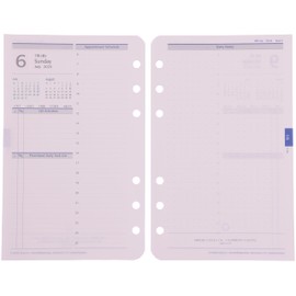 Franklin Planner Universal Daily Refill, 12 Month Edition, Begins July 2025, Compact 86461