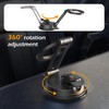 SLIMI Car Dashboard Phone Holder, 360-degree Adjustable Strong Magnetic Center
