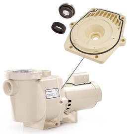 Swimables Seal Plate Compatible with Pentair Whisperflo and Intelliflo Pool Pump 074564 | Seal Plate Gasket & Shaft Seal PS-1000 Included | Complete Kit Made in USA