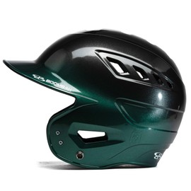 Boombah DEFCON Metallic Gloss Fade Batting Helmet NOSCAE Metallic Black/Metallic Dark Green - Size Senior 7" - 7 3/4"