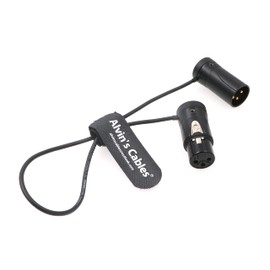 Low-Profile 3 Pin XLR Male to Female Cable Original Plug Balanced Microphone Audio Cable Summer SOD-14 Alvin's Cables