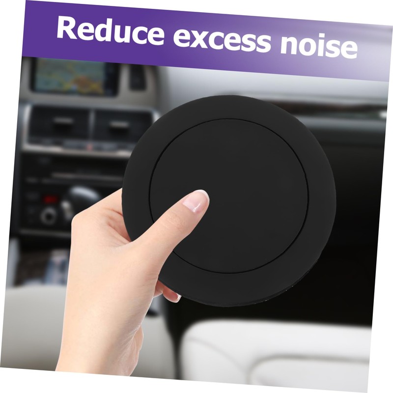 TEHAUX 2 Set Car Speaker Spacer Rings Solid Speaker Pads