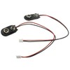 LBTODH 9V Battery Clip Connector 2PCS I-Type 9 Volt Battery