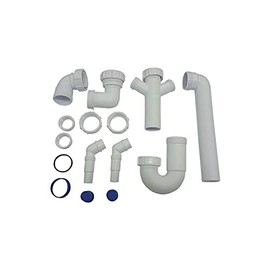 McAlpine SSK1 Single Bowl Space Saver Kit, White