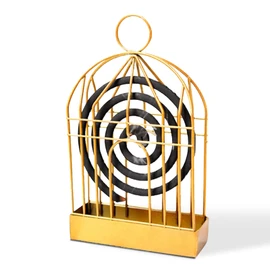 Mosquito Spiral Holder, Mosquito Coil Holder, Incense Spirals Holder, Portable Metallic Mosquito Coil Holder, Incense Stick Holder, Mosquito Spiral Container for Home Garden Camping