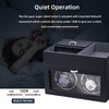 Mcbazel Automatic Double Watch Winder with Storage Box, Watch Winders