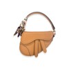 Doe a Dear Brown Saddle Purse - Size: Small