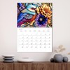 Colorful chirping (Monthly Wall Calendar 2025 16.5" x 23.4" (open)),