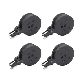 Disc Brake Pads, 4 Pairs Bicycle Disc Pads Bike Disc Resin Brake Lining Pads with 4 Spring Clamp for Mountain Road Bicycle AVID BB5