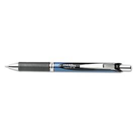 Pentel EnerGel RTX Roller Ball Retractable Gel Pen, Black Ink, Fine (BLN75-A)