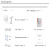 LAIFUNI Under Cabinet Lights with Remote, 20 Color Changeable Closet