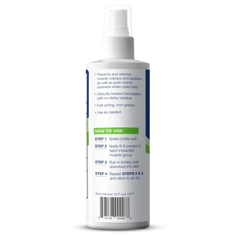 Theraworx Relief for Muscle Cramps and Spasms Spray - 7.1
