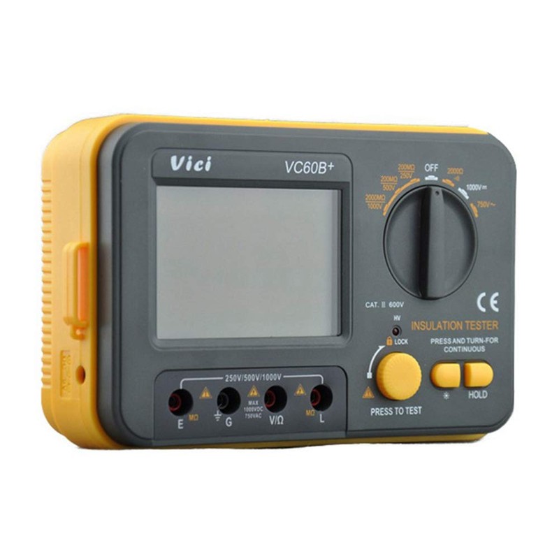 BE-TOOL Insulation Resistance Meter, VCB60+ Digital Insulation Resistance Tester Megger