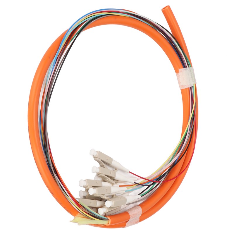 Fiber Pigtail 12 Strand Multimode Stable Fiber Pigtail Cable for