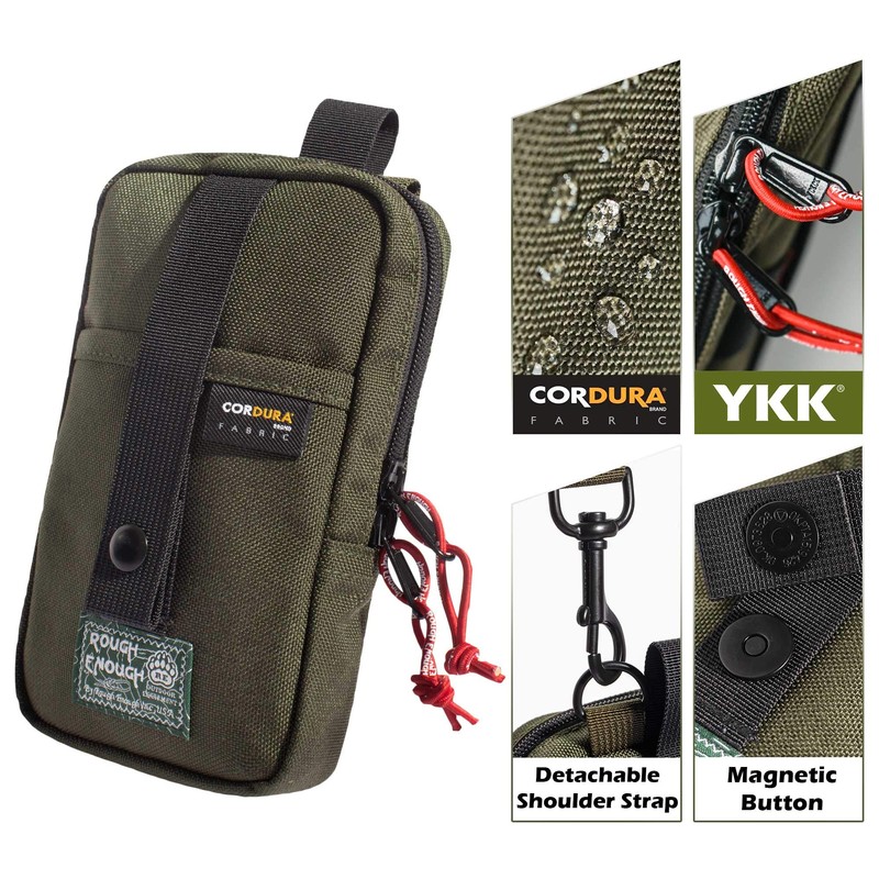 Rough Enough Man Purse Small Crossbody Bag for Men Cell