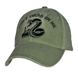 Don't Tread on Me Snake OD - Gorra de béisbol ajustable, color verde