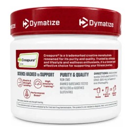 Dymatize Creatina Monohidratada Creapure 300 G Sin Sabor                                                                                              