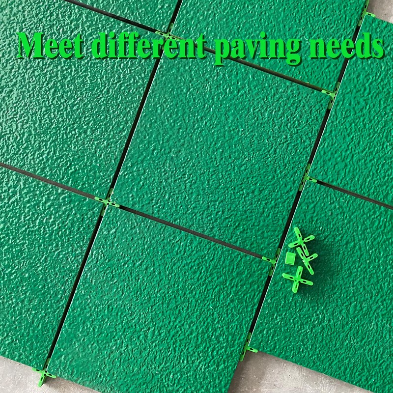 Professional Tall Paving Spacer Green 15mm Height 6mm Width Gap