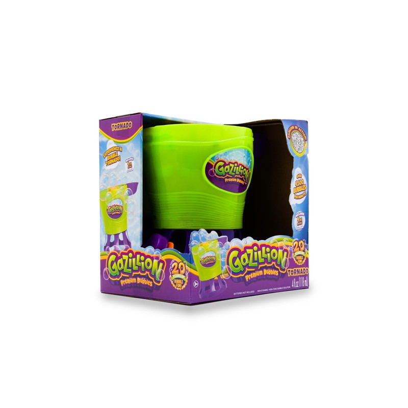 Gazillion Tornado Bubble Machine, Kids Toy Bubble Blower, 4500 Bubbles