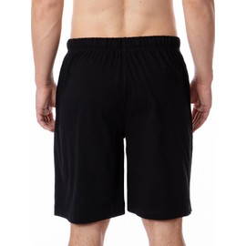 Jaws Mens' Movie Film Amity Island Surf Shop Logo Sleep Pajama Shorts, Black, Large