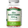 Nature's Truth Sea Buckthorn 4800mg - 60 Vegan Softgels -
