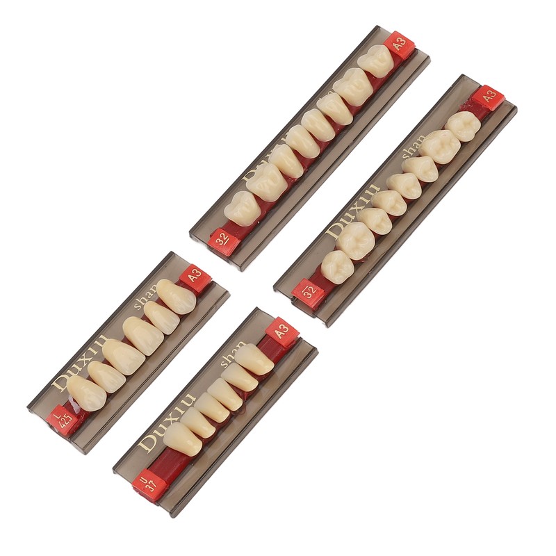 Dental Synthetic Resin Denture Tooth Professional Men Women Shade A3